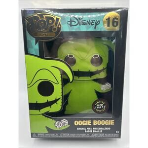 Funko Pop! Pin: Disney Oogie Boogie (Glow Chase) Sealed